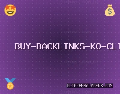 Buy Backlinks 고품질 백링크